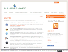 Tablet Screenshot of hand4shake.com